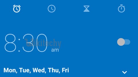  digital clock in android
