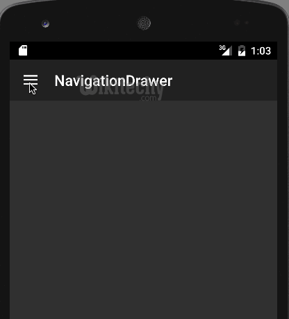  android navigation drawer