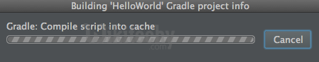  android studio new project gradle build