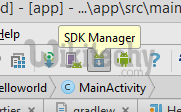 sdk manager menu
