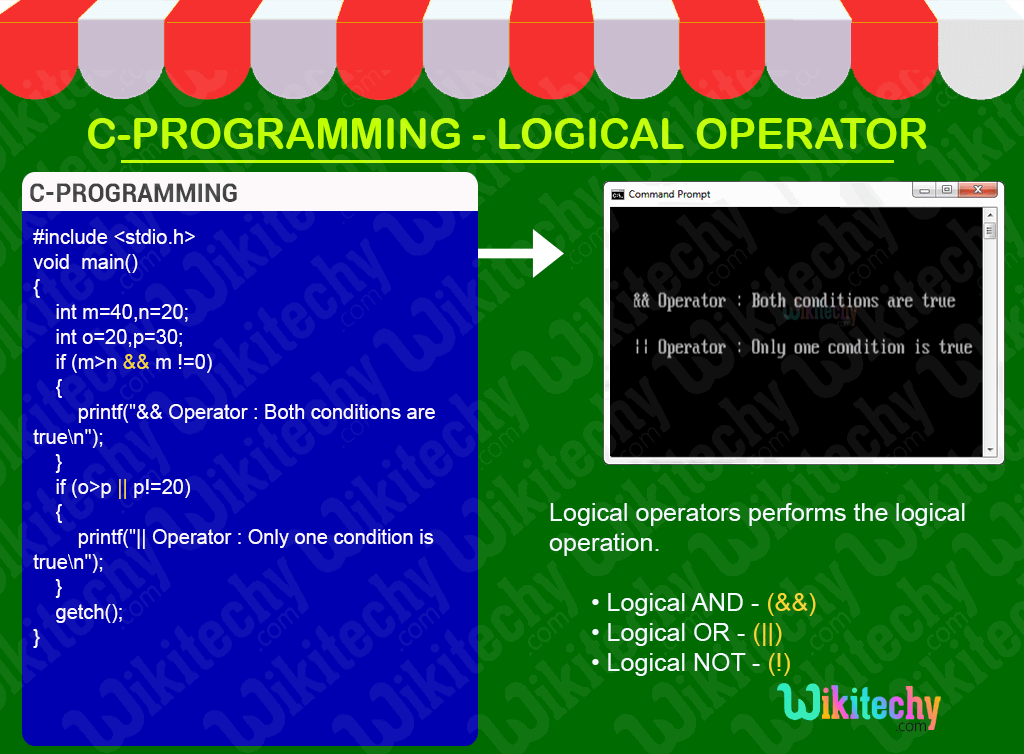 C Logical operator