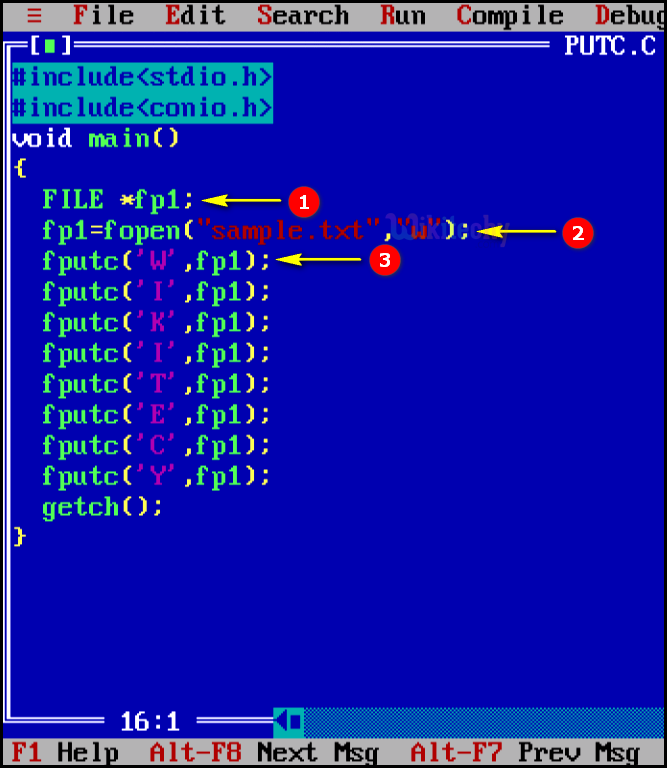 code-explanation-fputc