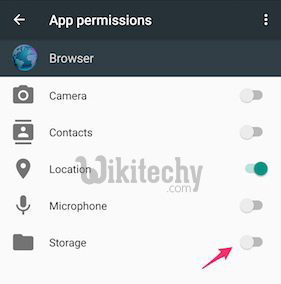  android app permissions