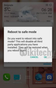  android safe mode