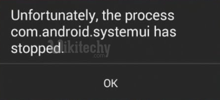 com android systemmui issue