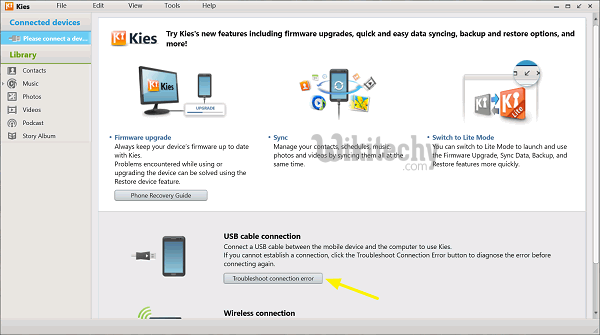The Connected Device Is Not Supported By Kies 3 Samsung Kies Cannot Detect Phone - By Microsoft Award MVP - Learn in