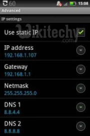  static ip address