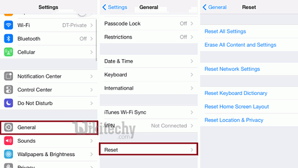  iphone reset all settings