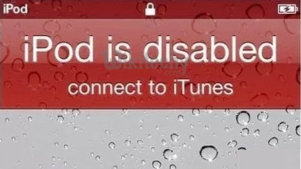 ipod connection disable