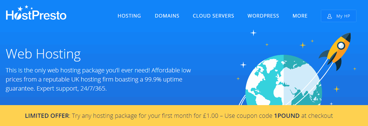 HostPresto Webhosting