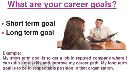 What are your career goals