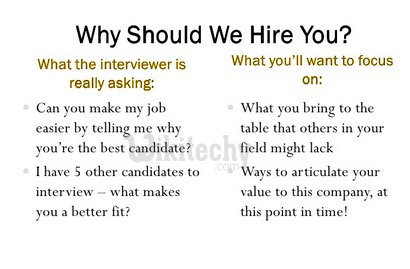 What is the answer for why should i hire u Why Should We Hire You By Microsoft Awarded Mvp Learn In 30sec Wikitechy
