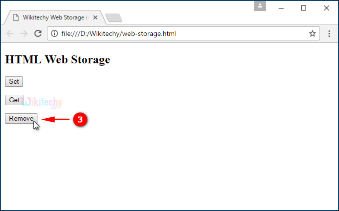 html offline storage