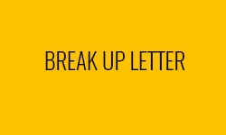 Break-Up-Letter