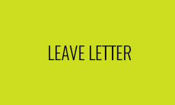 Leave Letter