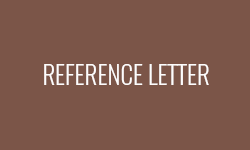 Reference letter