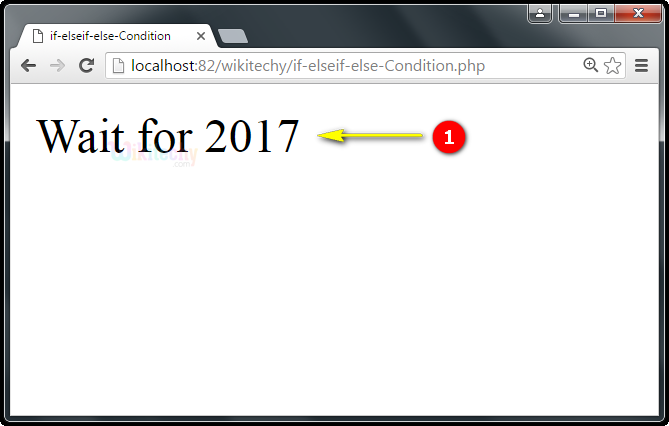 output3 for If elseif else Condition In PHP