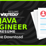 java engineer cv