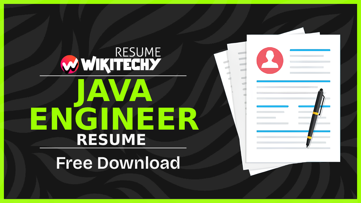 Java Engineer CV Sample java engineer cv