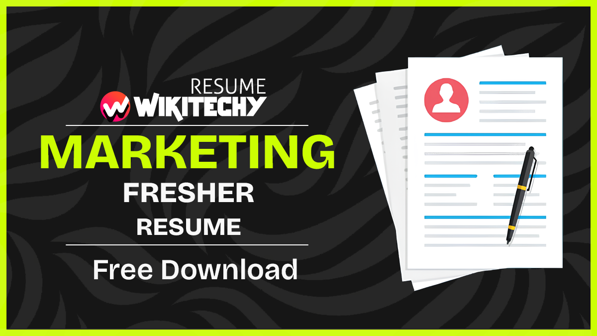 marketing resume sample