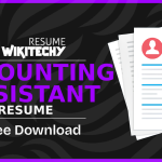 Accounting Assistant Resume