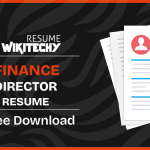 Finance Director Resume