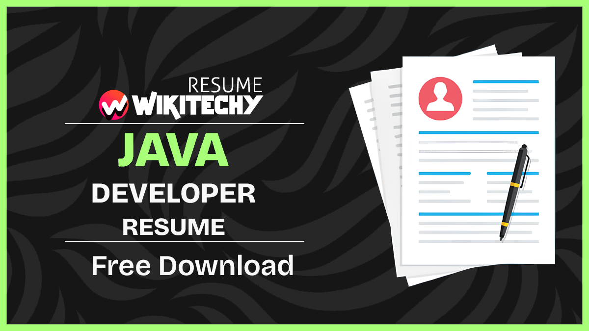 Java Developer Resume Example java developer resume