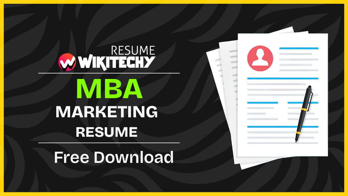 MBA Marketing Resume Sample MBA Marketing Resume