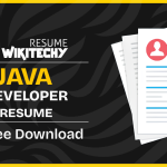 Java Developer Resume