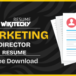 marketing director cv