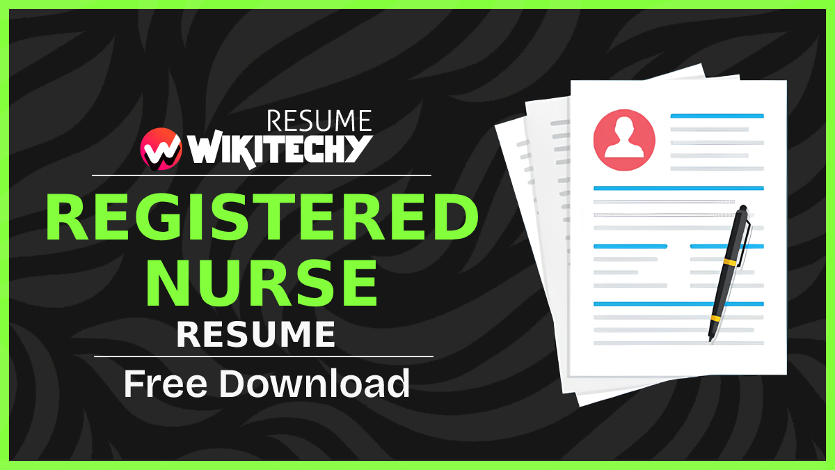 Sample Resume Registered Nurse registered nurse resume
