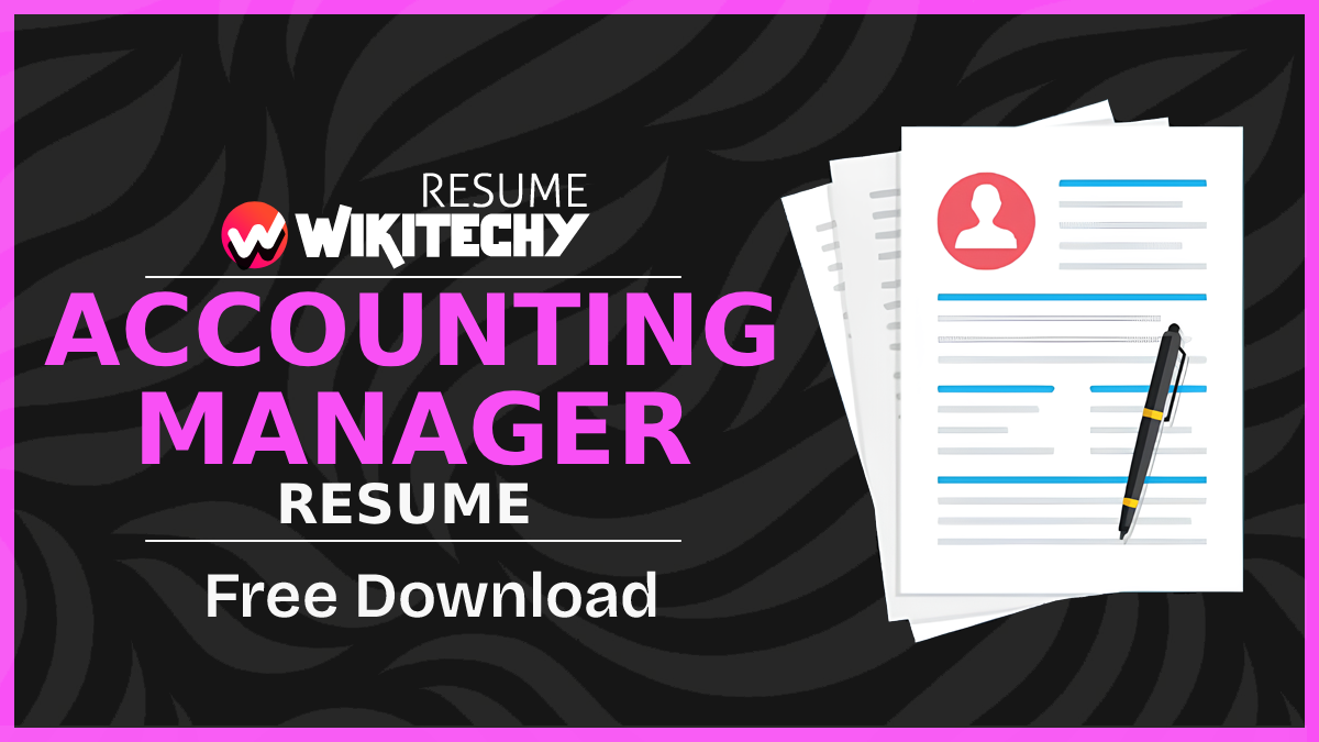 Accounting Manager Resume