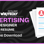 Sample Resume for Disaster Recovery Analyst advertising design resume