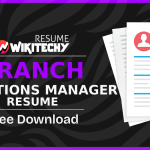Branch Operations Manager