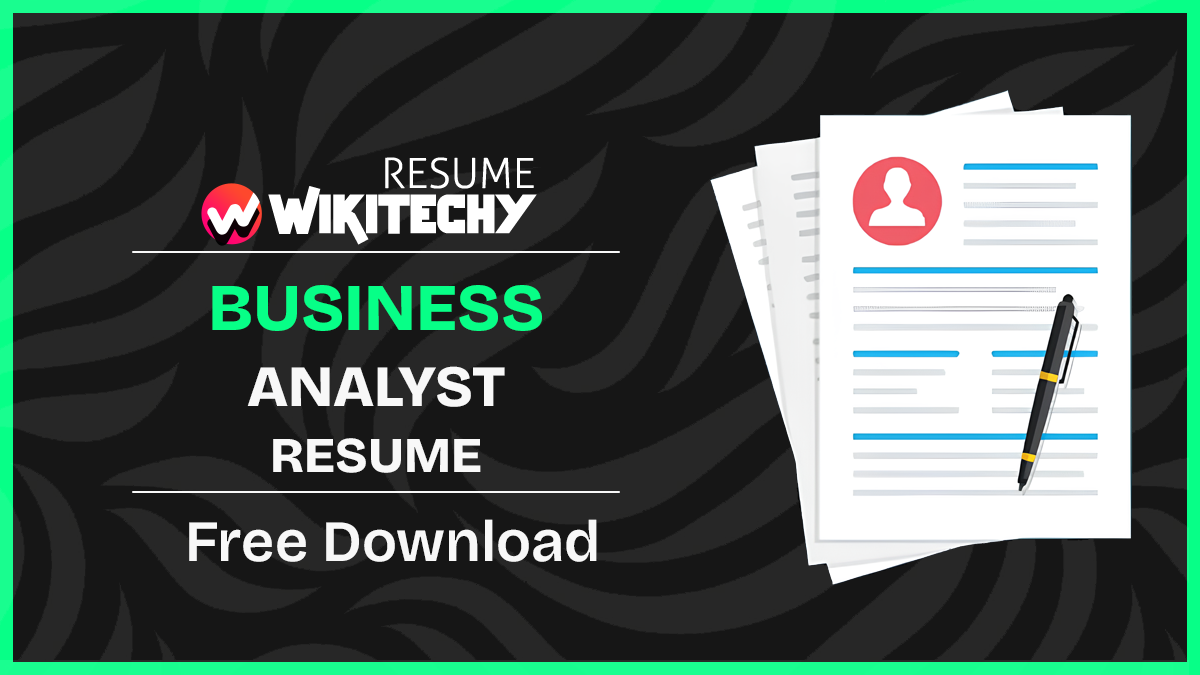 Business Analyst Resume Sample