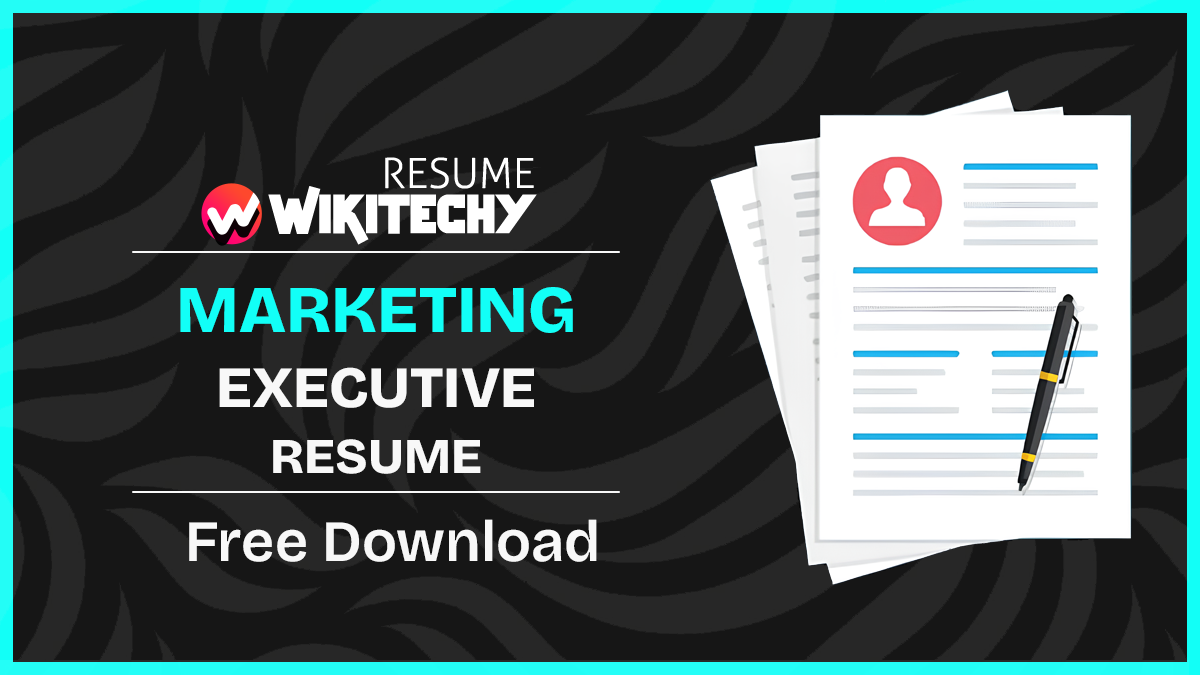 Marketing Executive Resume Sample 2025 marketing executive resume sample