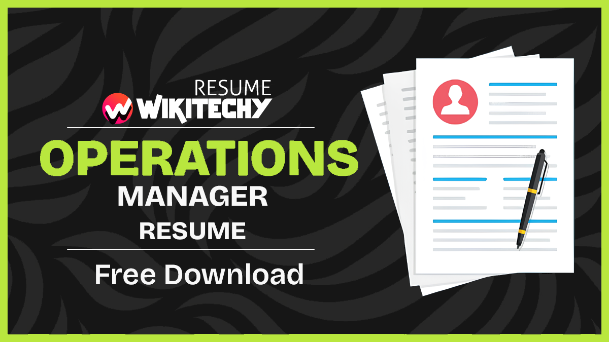 Business Operations Manager Resume Samples business operations manager resume