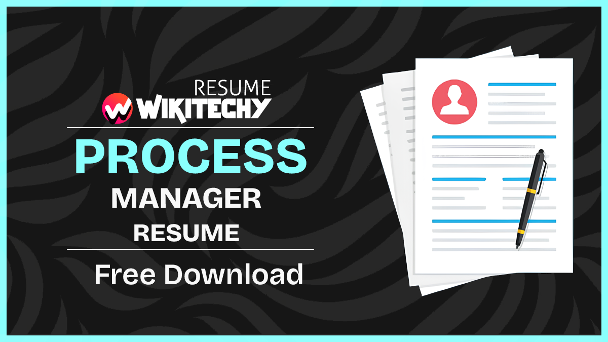 process manager resume