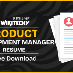 product development manager resume