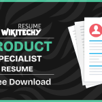 product specialist resume