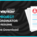 project coordinator resume