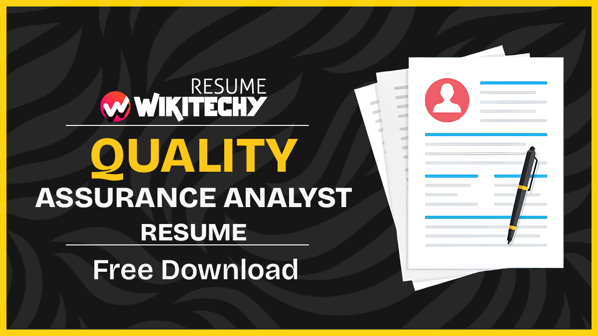 Quality Assurance Analyst Resume Sample Quality Assurance Analyst Resume Sample