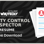 Quality Control Inspector Resume