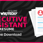 Resume for Executive Assistant