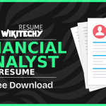 Resume for Financial Analyst