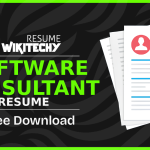 Software Consultant Resume