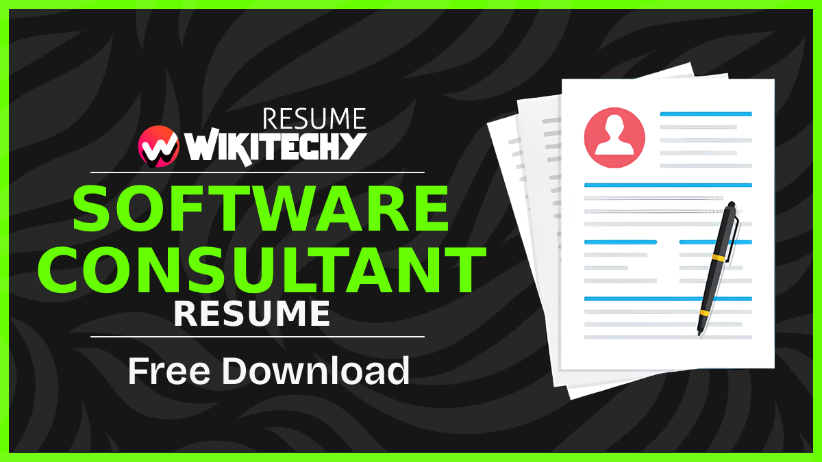 Software Consultant Resume Samples Software Consultant Resume