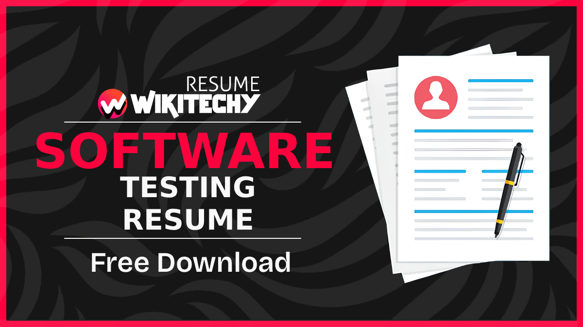 Software Testing Resume Sample Software Testing Resume Sample