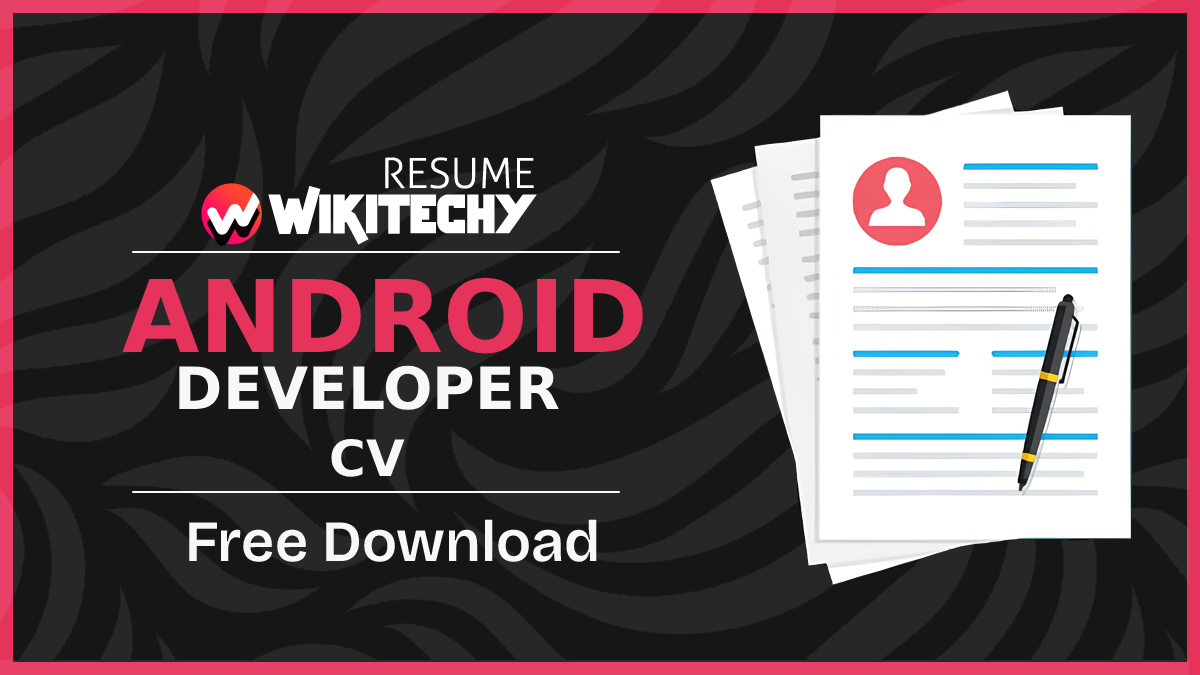 android developer cv