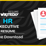 hr executive resume